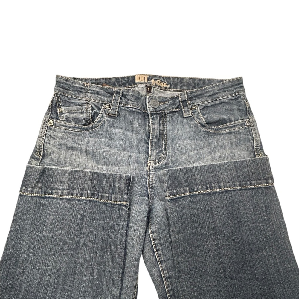 Kut from‎ the Kloth Women’s Mid Rise Straight Leg Cropped Stretch Jeans 8 - Picture 2 of 13